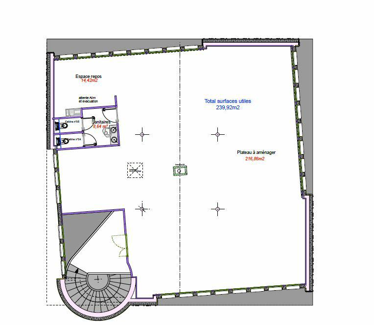 Bureau Vandoeuvre-lès-Nancy 780m² Location bureau Vandoeuvre-lès-Nancy Meurthe-et-Moselle OLBUR2311810 8